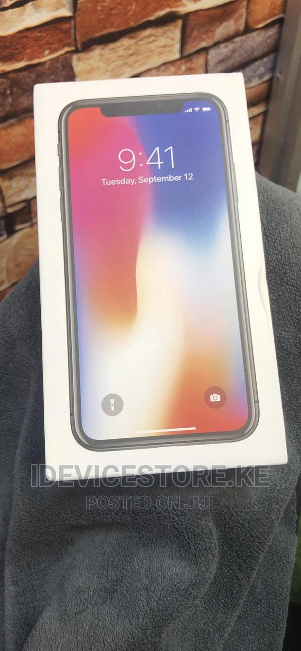 New Apple iPhone X 64 GB Black - thumbnail 2