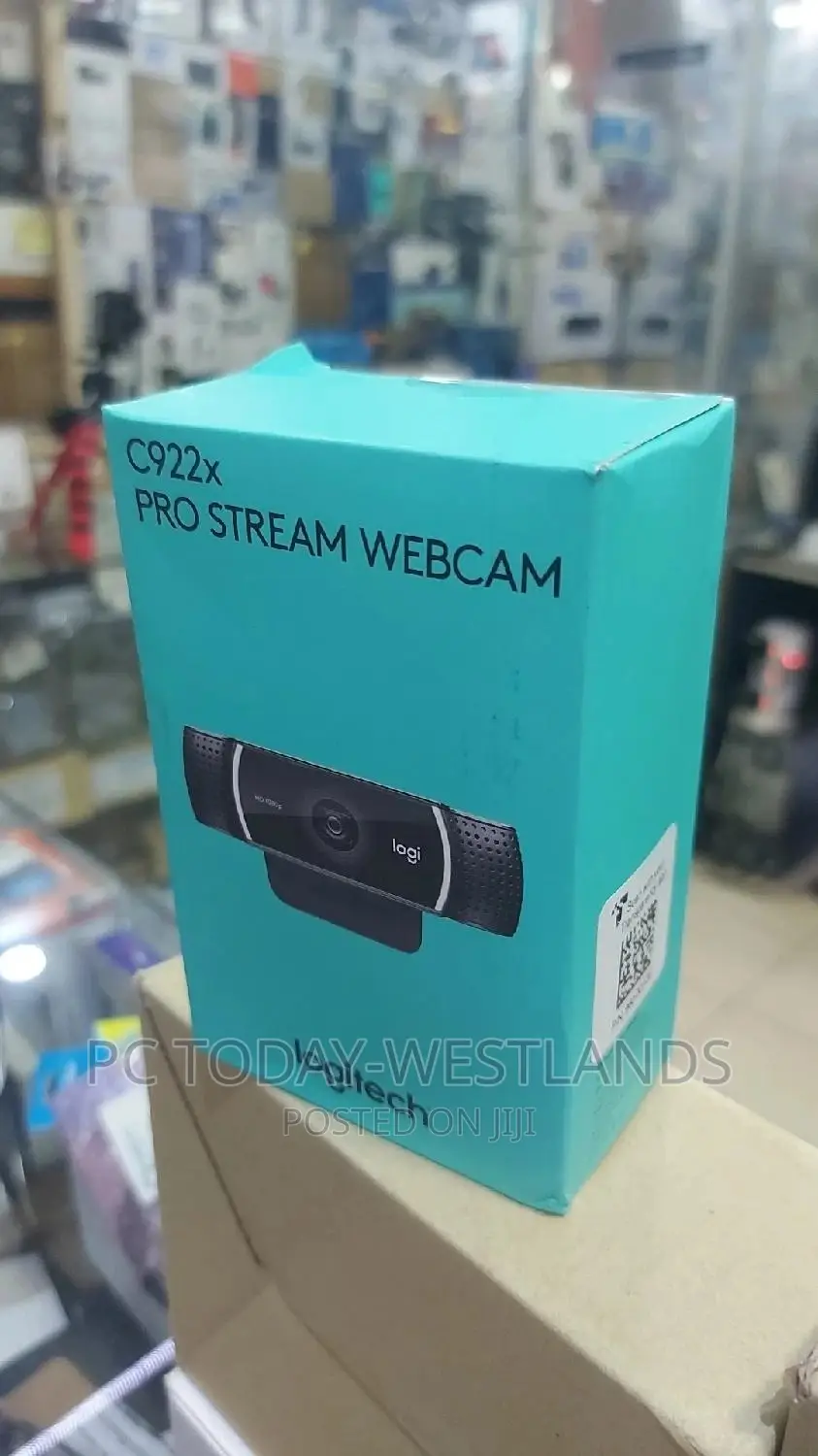 Logitech C922x Pro Stream Webcam Full 1080p HD Camera Back