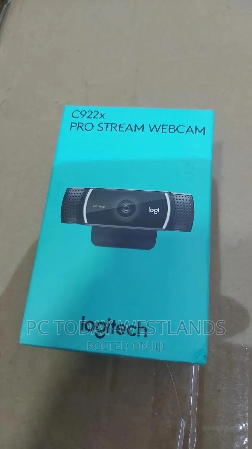 Logitech C922x Pro Stream Webcam Full 1080p HD Camera Back