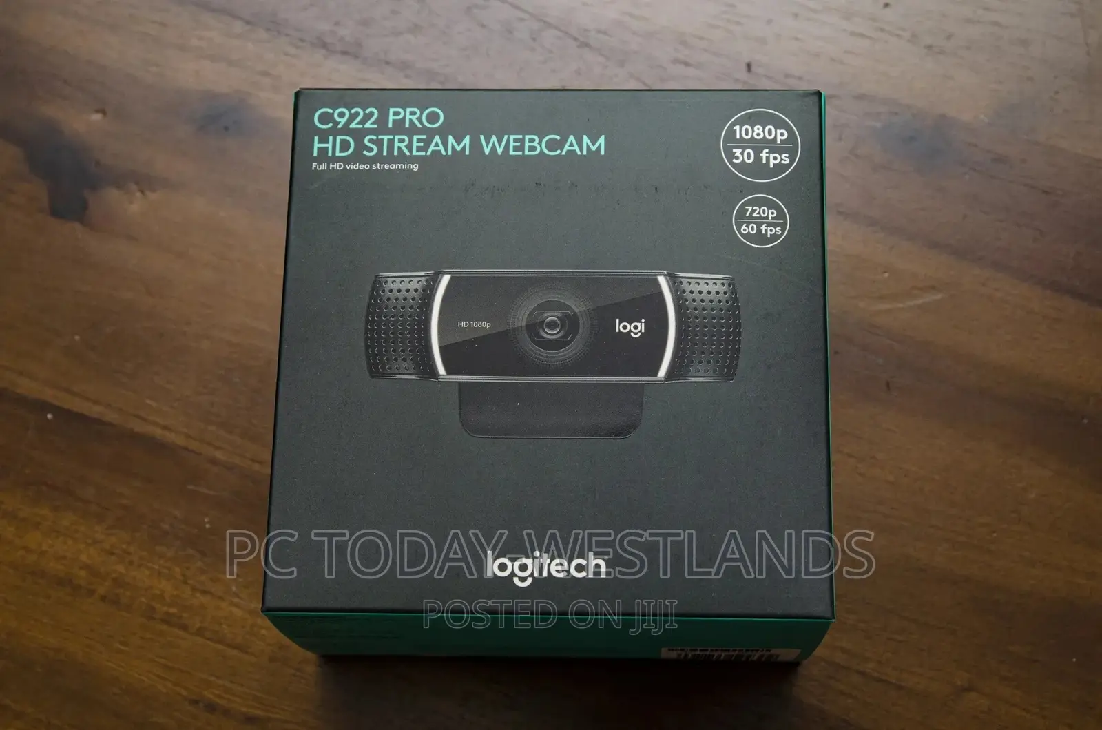 Logitech C922 Pro Stream Webcam 1080p Camera for Hd Video