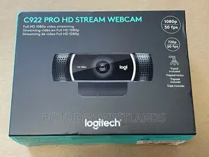 Logitech C922 Pro Stream Webcam 1080p Camera for Hd Video
