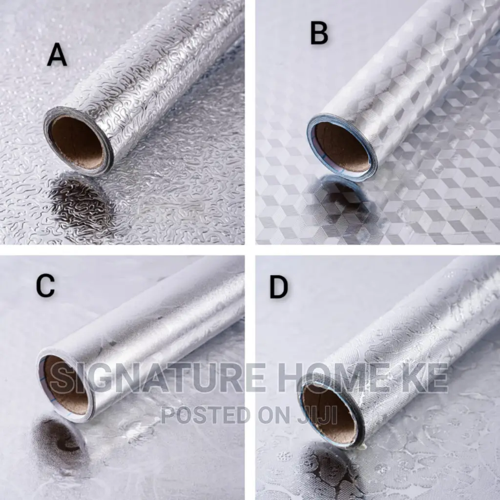 Silver Aluminium Foil /Kitchen Table Top Liner