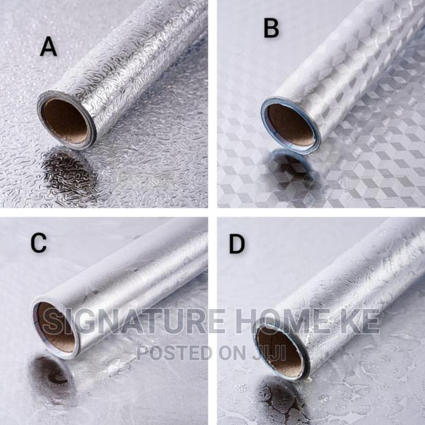 Silver Aluminium Foil /Kitchen Table Top Liner - main view