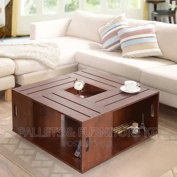 Crate Center Table