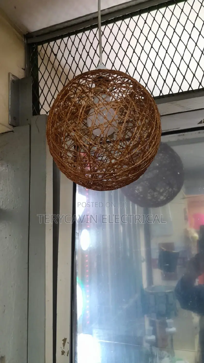 Brown Hanging Lights Shades