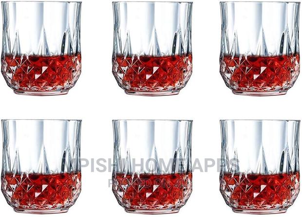 Diamond Crystal Whiskey Glasses - thumbnail 2