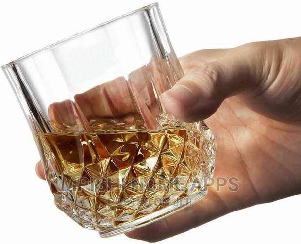 Diamond Crystal Whiskey Glasses - thumbnail 4