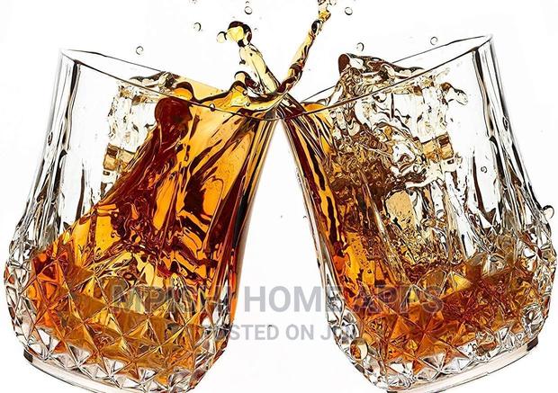 Diamond Crystal Whiskey Glasses - thumbnail 5
