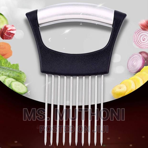 Stainless Steel Comb-Like Food Slice Assistant
