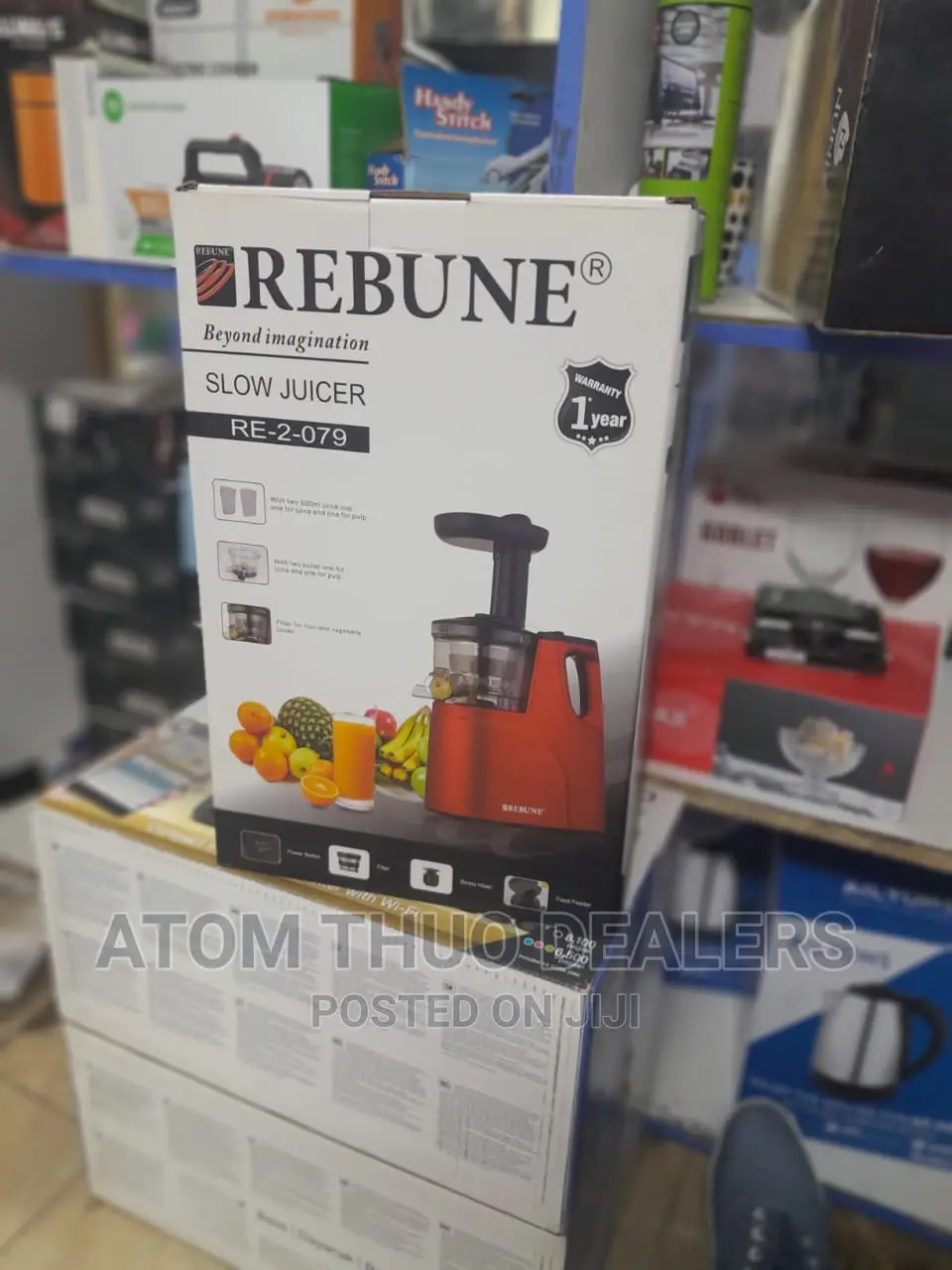 Rebune Slow Juicer Re -2 -079
