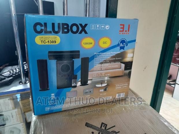 Clubox Sub Woofer With Quality Bass - main view