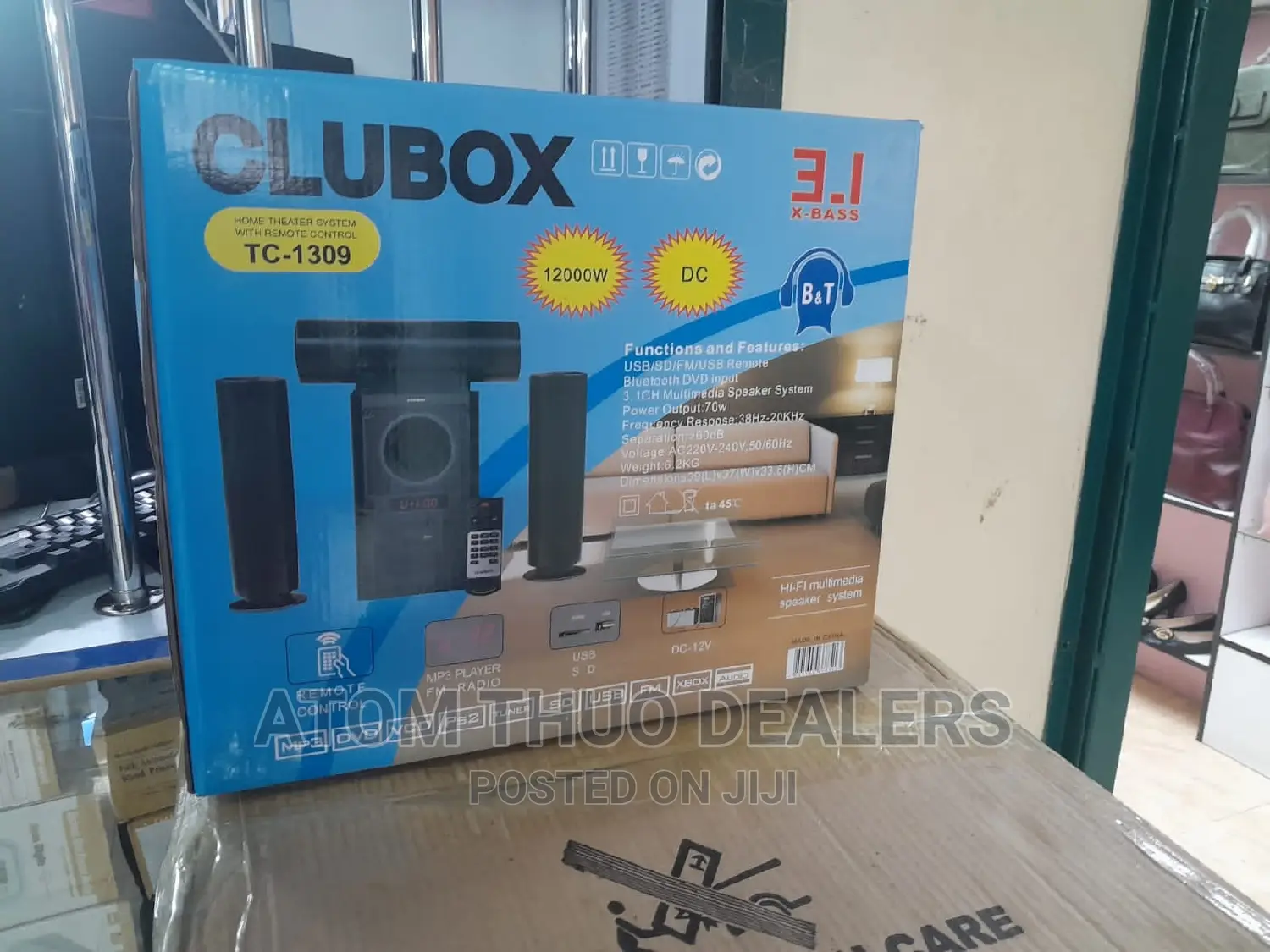 3.1CH Clubox Multimedia Sound System