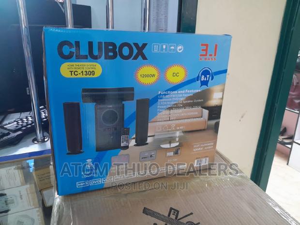 CLUBOX Sound System With Quality Bass