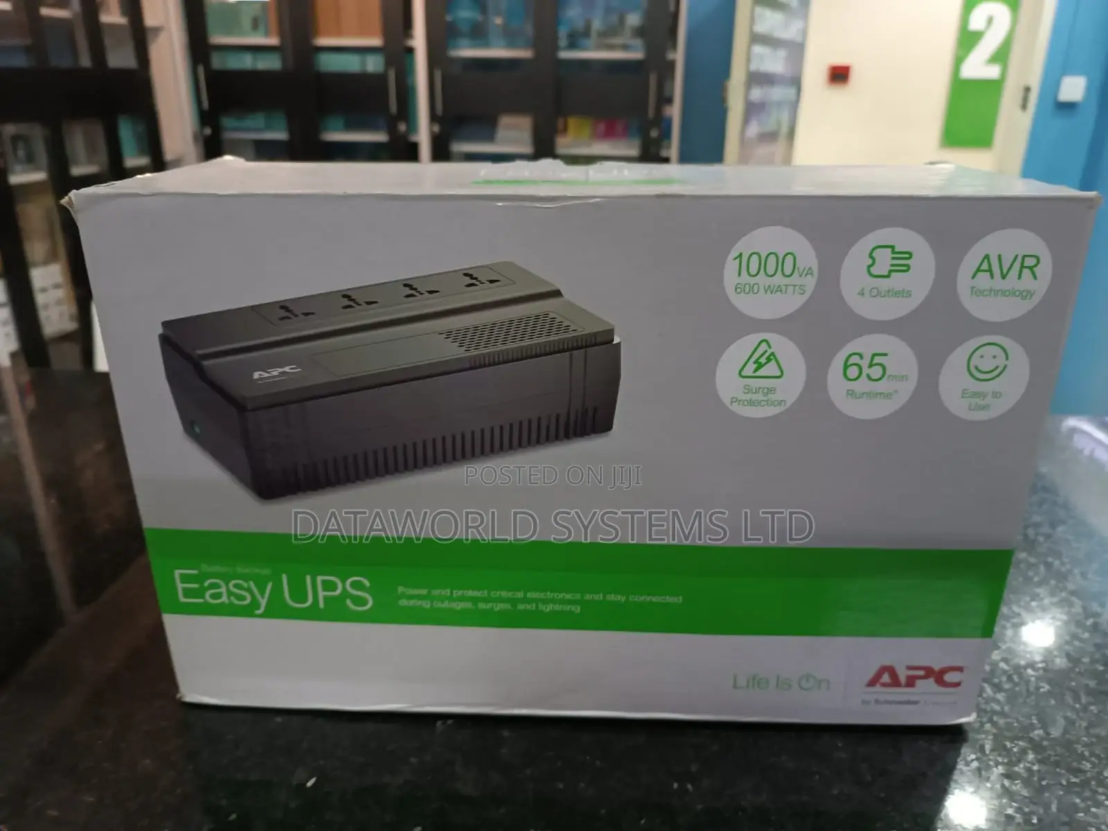 APC Back Up UPS 1000va 1kva BV1000 BV1000I-MSX