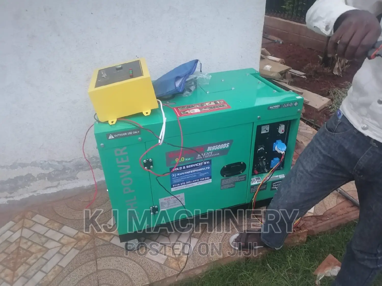 9 Kilovolt Amperes Generator-Quality Assured Machinery