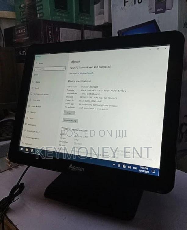 New All in One POS Touch Machine Core I5 4GB 256SSD