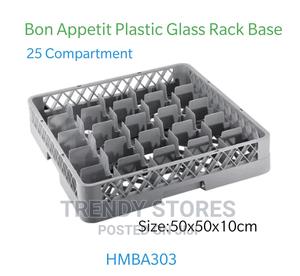 Arrival HMBA303 Plastic Glass Rack Base 25 Compartment - thumbnail 2