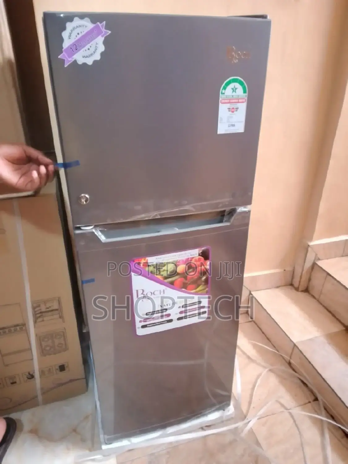 Roch Double Door Fridge 175L