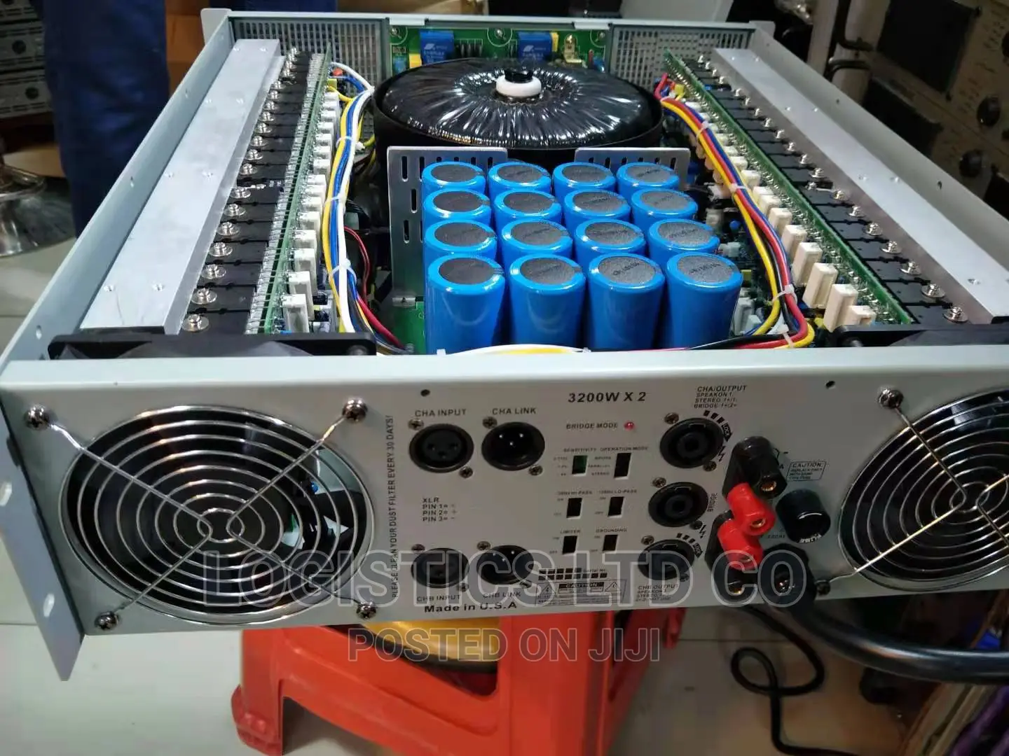 Original Heavyduty Morgan Sound Power Amplifier60transistors