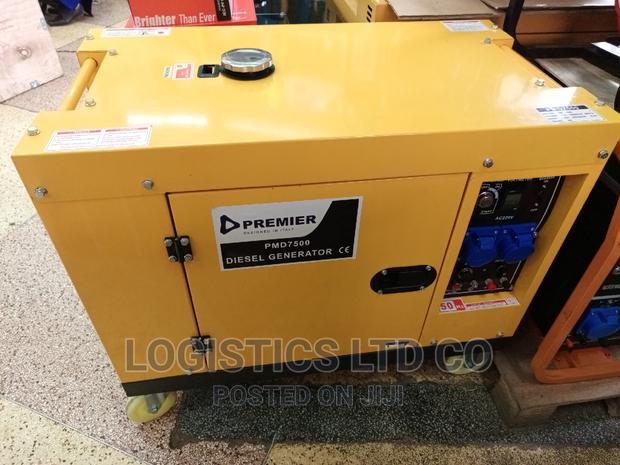 Premier PMD7500 7.5kva Silent Diesel Generator - main view