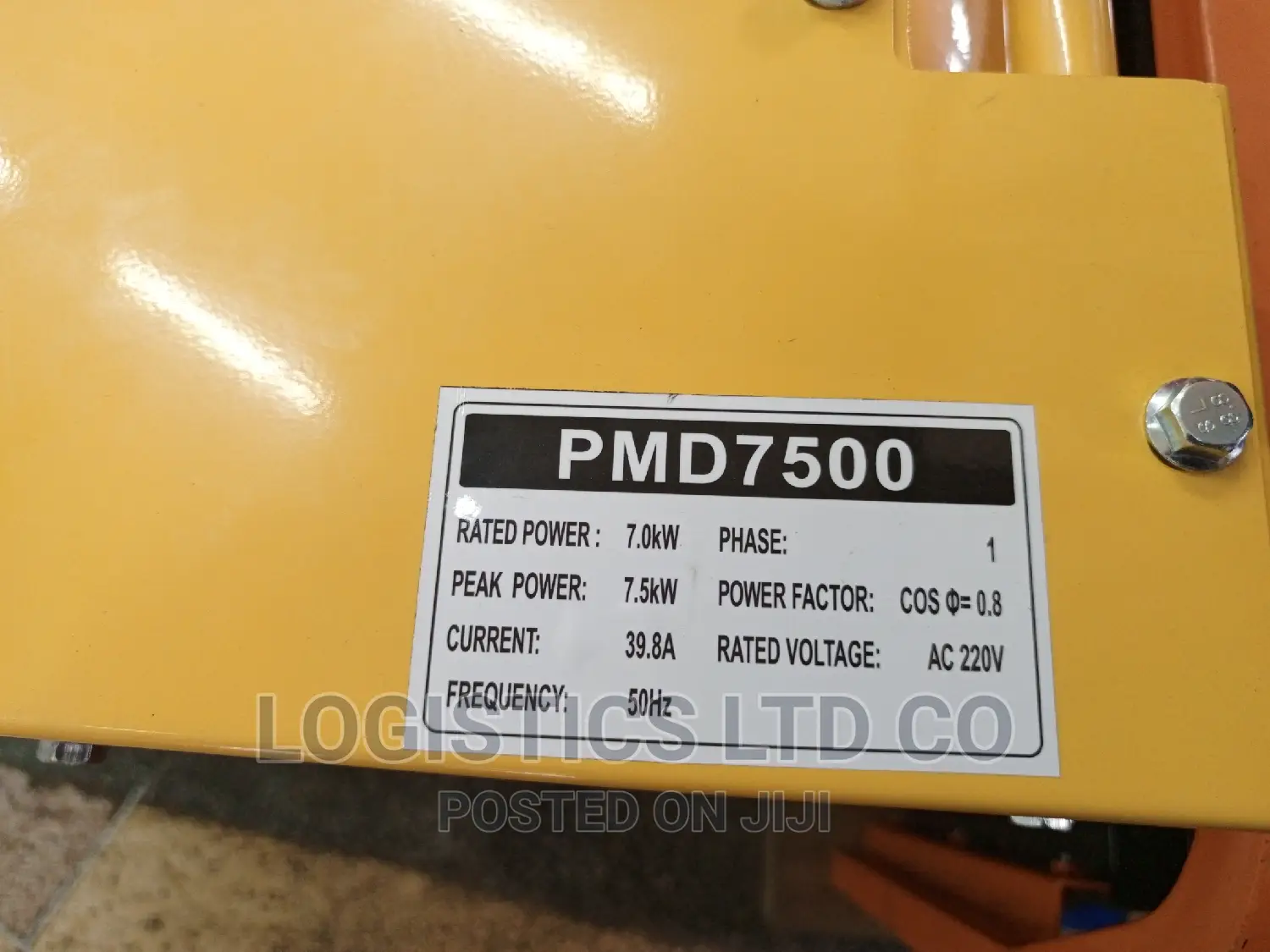 Premier PMD7500 7.5kva Silent Diesel Generator