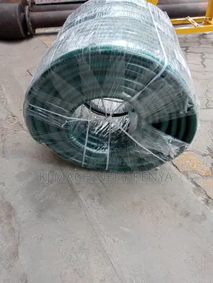 1" Green Braided Pipe