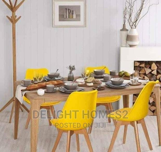 Padded White Eames Chairs - thumbnail 5