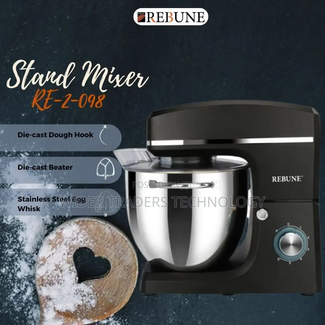Rebune Stand Mixer
Model(RE-2- 098)