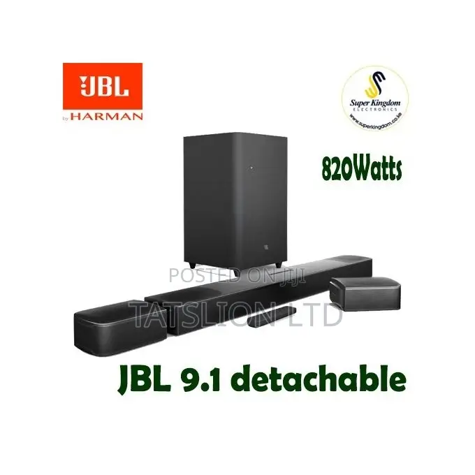 JBL BAR 9.1 True Wireless Surround With Dolby Atmos - Black