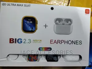 I20 Smartwatch+ Earphone 10 in One