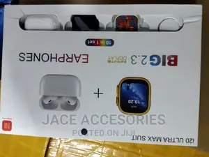 I20 Big 2.3 Smartwatch + Earbuds