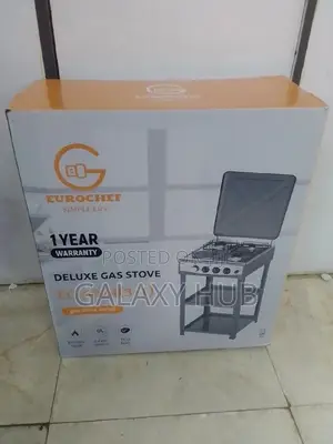 Cooker, Eurochef Deluxe Gas Stove 3 Gas+1 Electric