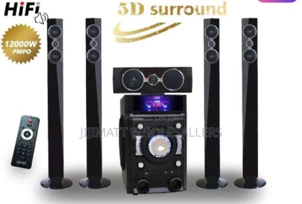 Nunix Deluxe Home Theatre System 5.1 NU-9090A With Tall Boys