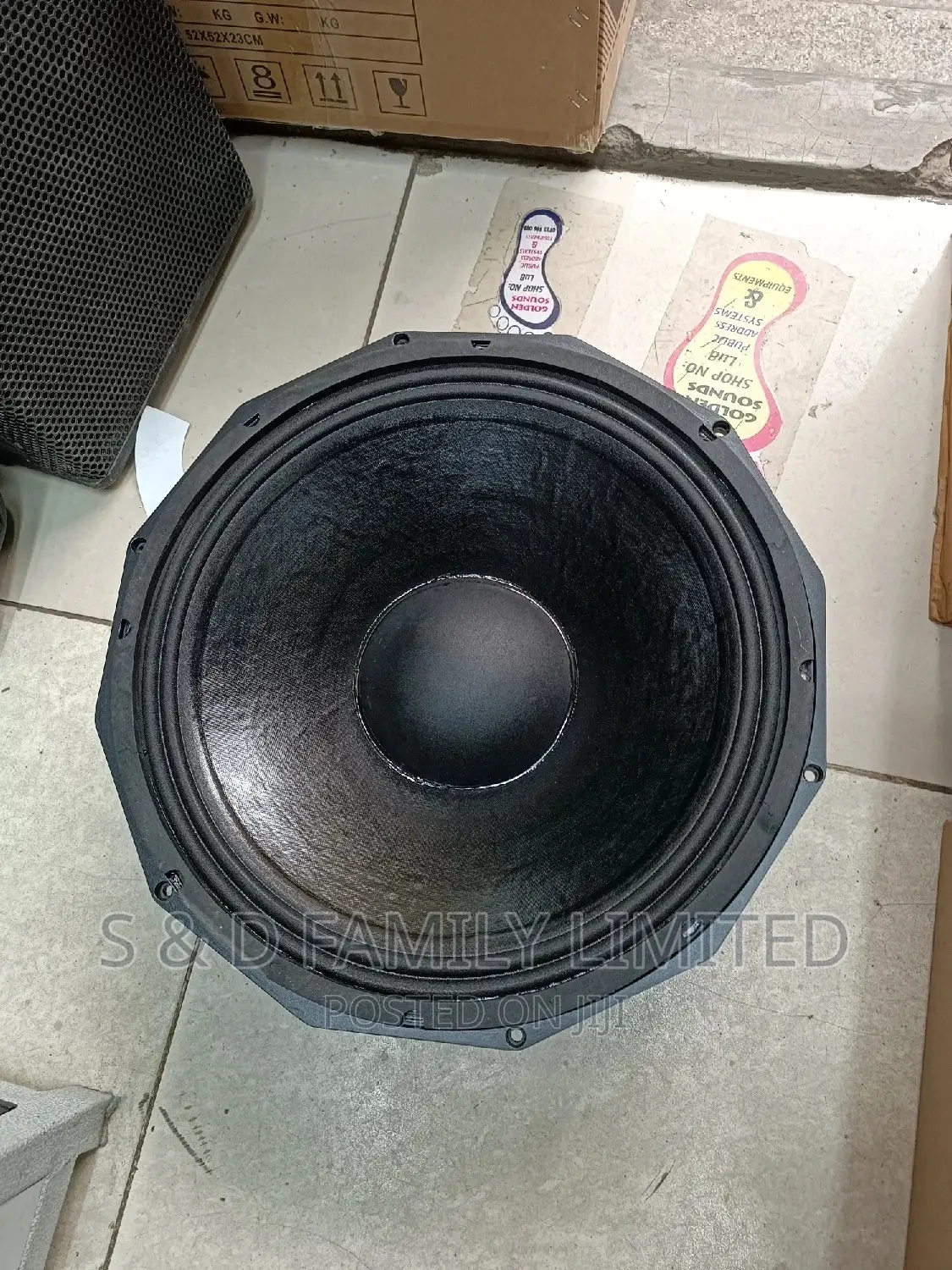PD1880 RMW Audio Bass Speaker