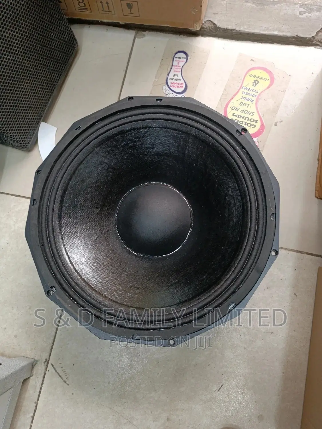 PD1880 RMW Audio Bass Speaker
