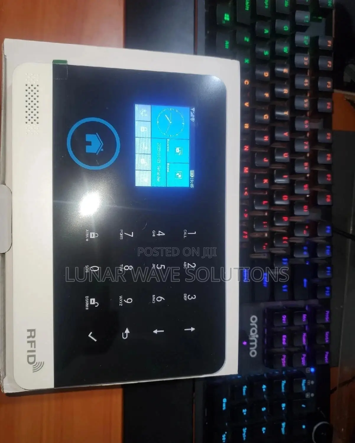 Wi-fi + Gsm Dual Network Alarm Controller 433mhz With App