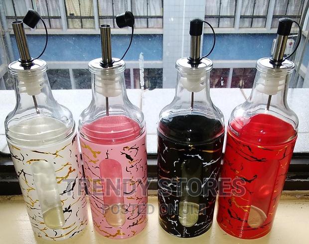*350ml Marble Like Glass Oil Dispenser - main view
