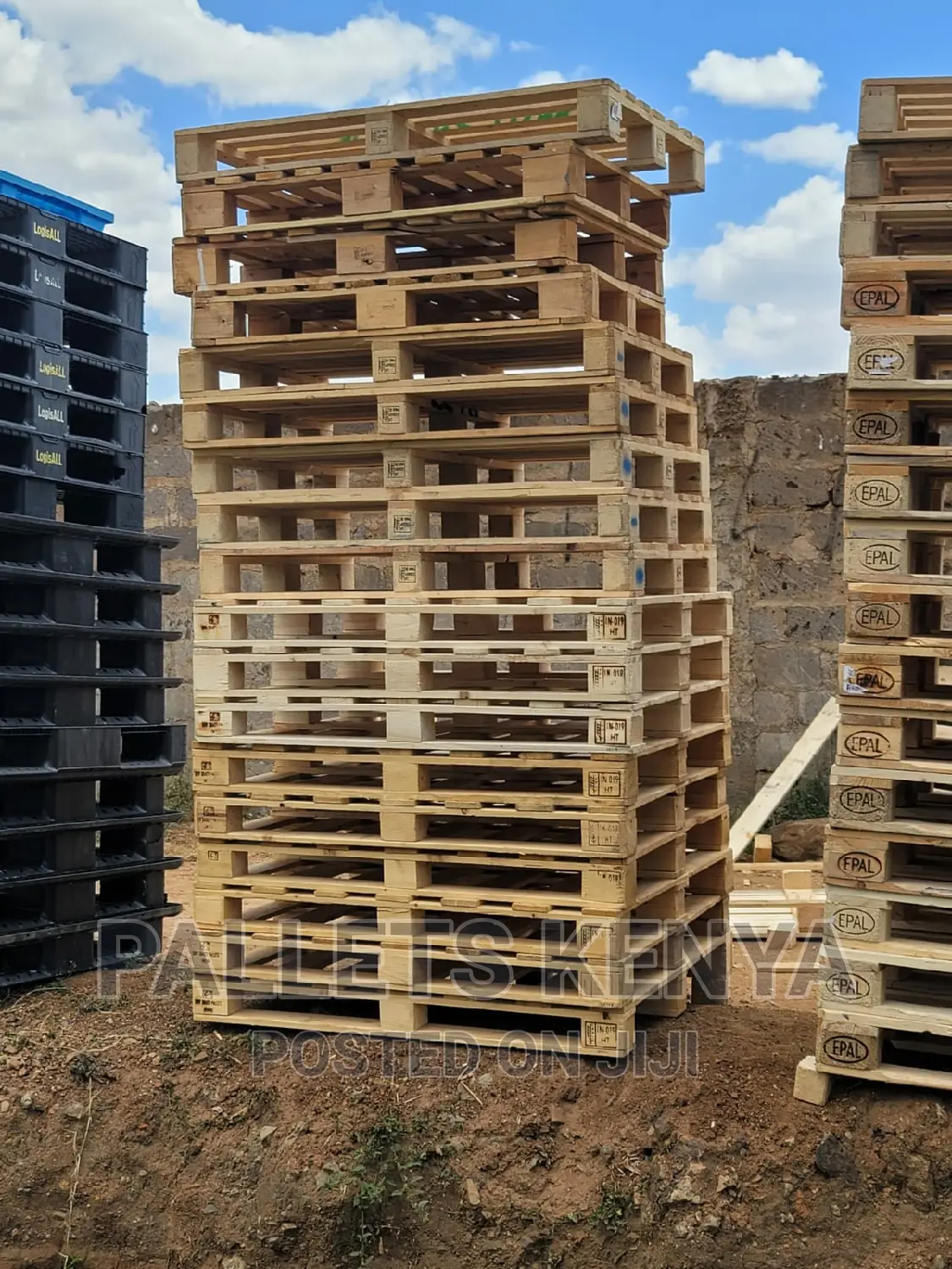 Wood Wooden Pallets Heat Treated Pallets(HT') in Kasarani Building
