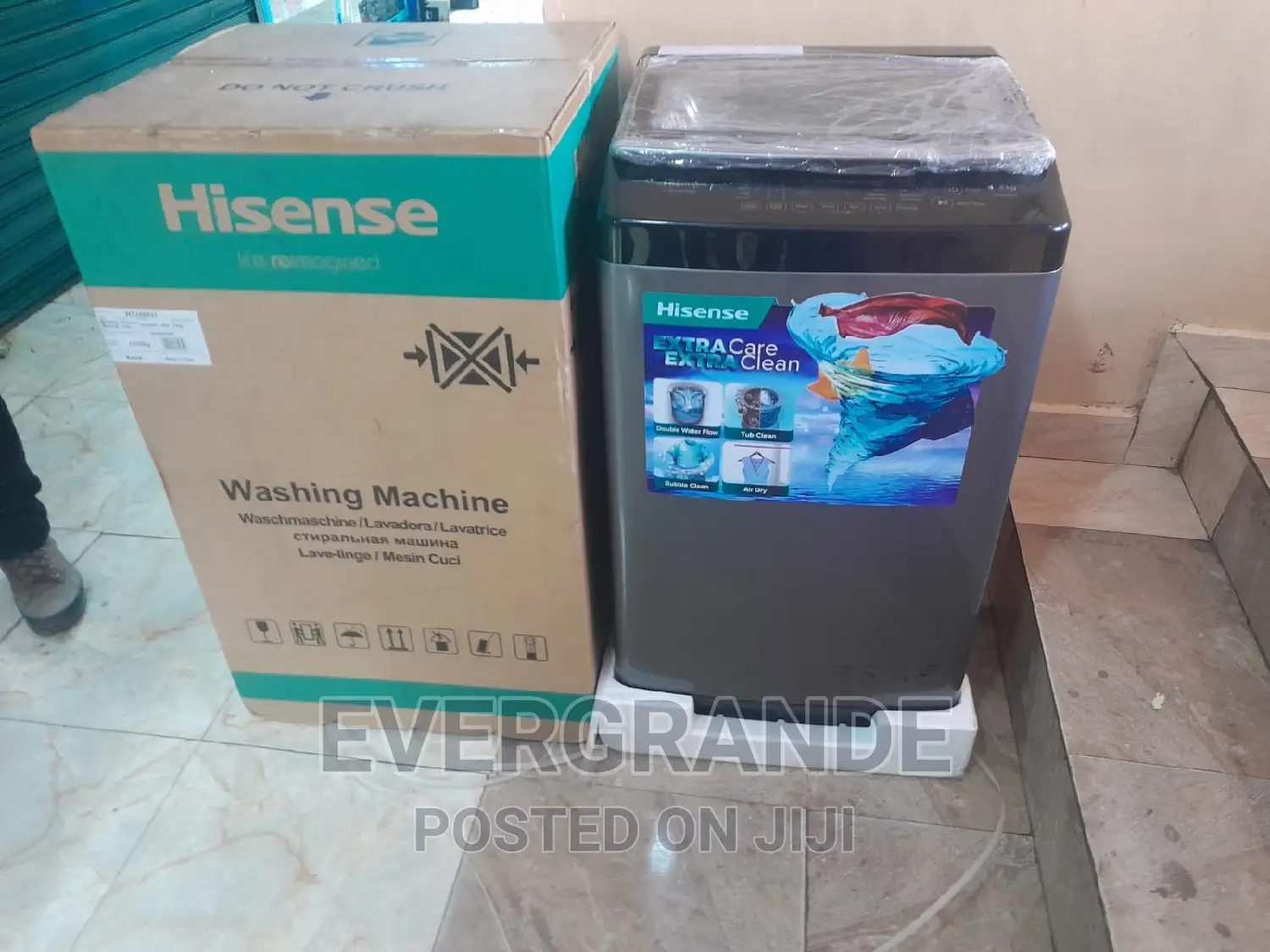 Hisense 8kgs Top Load Automatic Washing Machine -WTJA802T