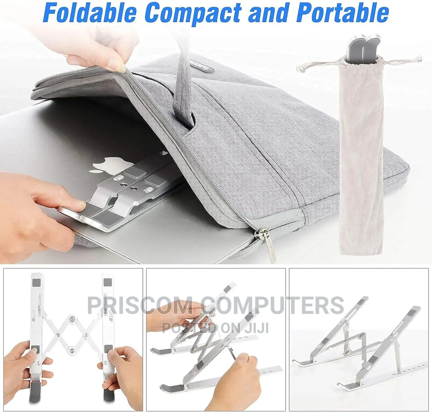 Laptop Stand for Laptops Mac Macbook Pro Adjustable Portable