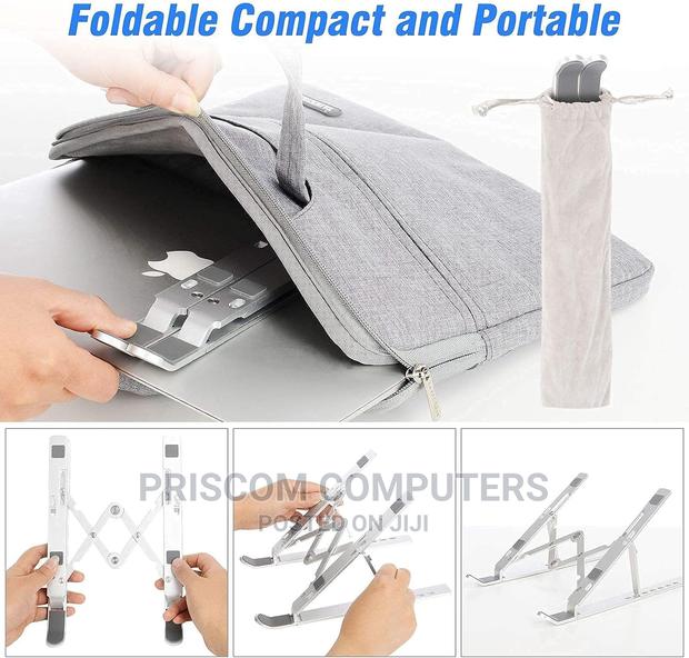 Laptop Stand for Laptops Mac Macbook Pro Adjustable Portable - thumbnail 2