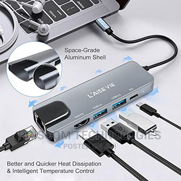 Type C Hub 5 in 1 USB Type C Hub With HDMI - thumbnail 3