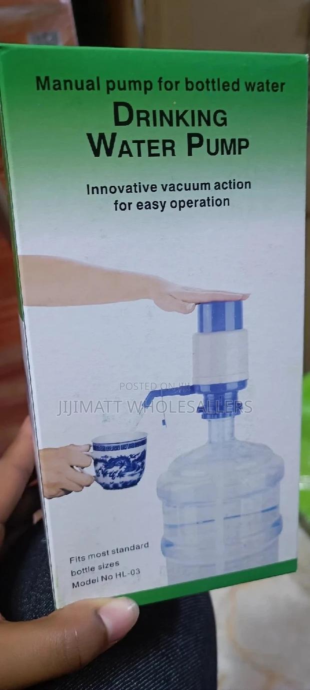 Manual Pump/Handpress Water Dispenser Manual Pump Available