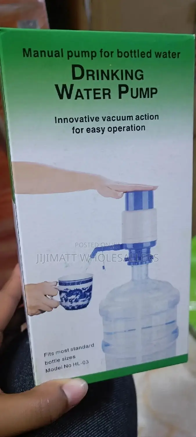 Manual Pump/Handpress Water Dispenser Manual Pump Available
