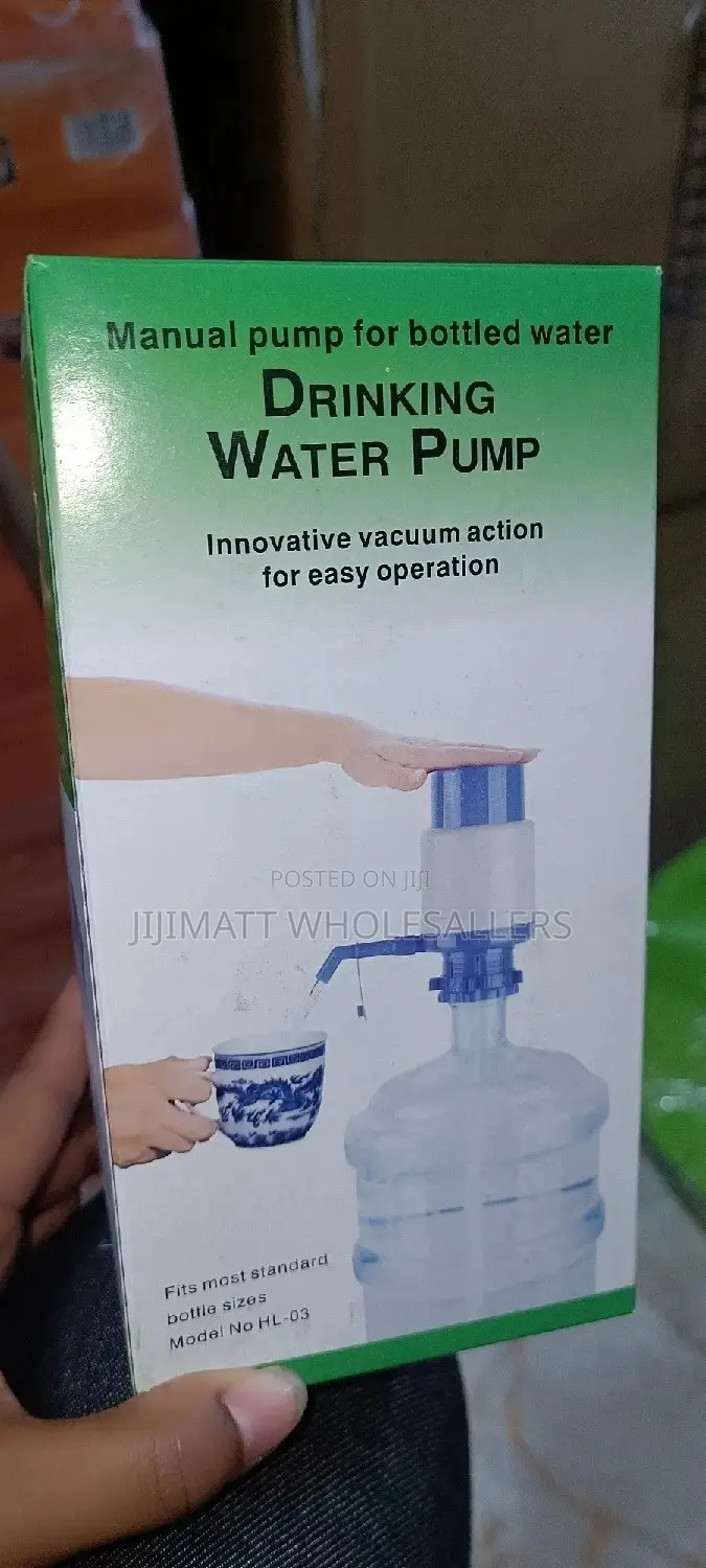 Manual Pump/Handpress Water Dispenser Manual Pump Available