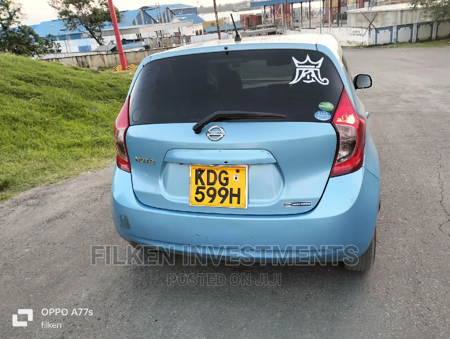 Nissan Note 1.2 Petrol 2015 Blue