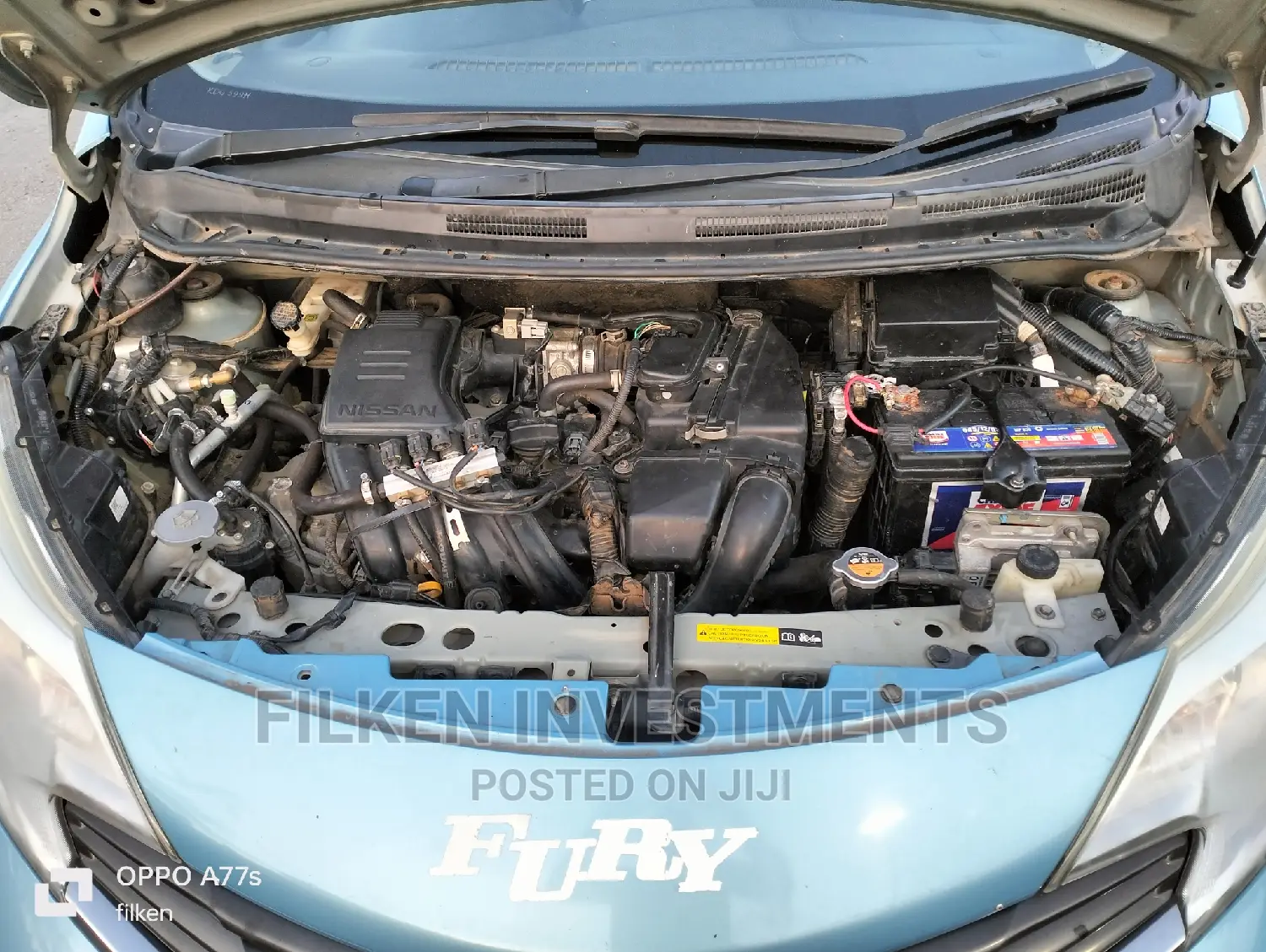 Nissan Note 1.2 Petrol 2015 Blue
