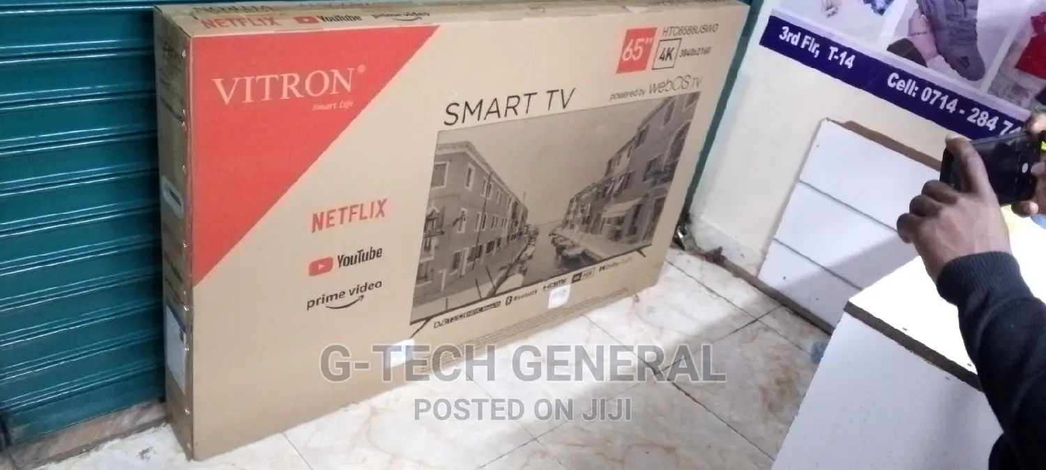 Vitron 65" Inches Smart Tv Webos Uhd Tv