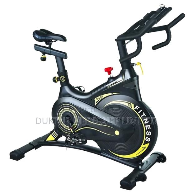 Magnetic Bike, Fly Wheel 6kg, Seat Adjustable 100x47x137cm