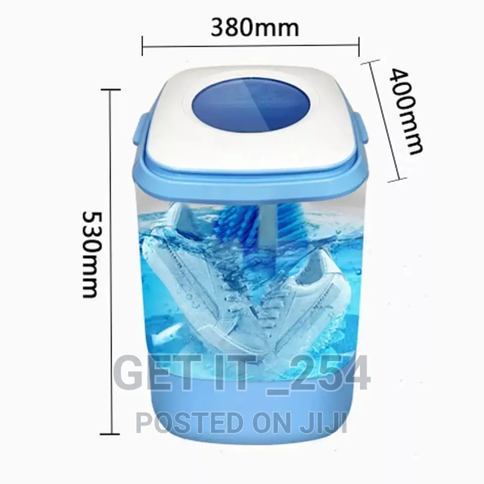 Mini Washing Machine With Shoe Brush